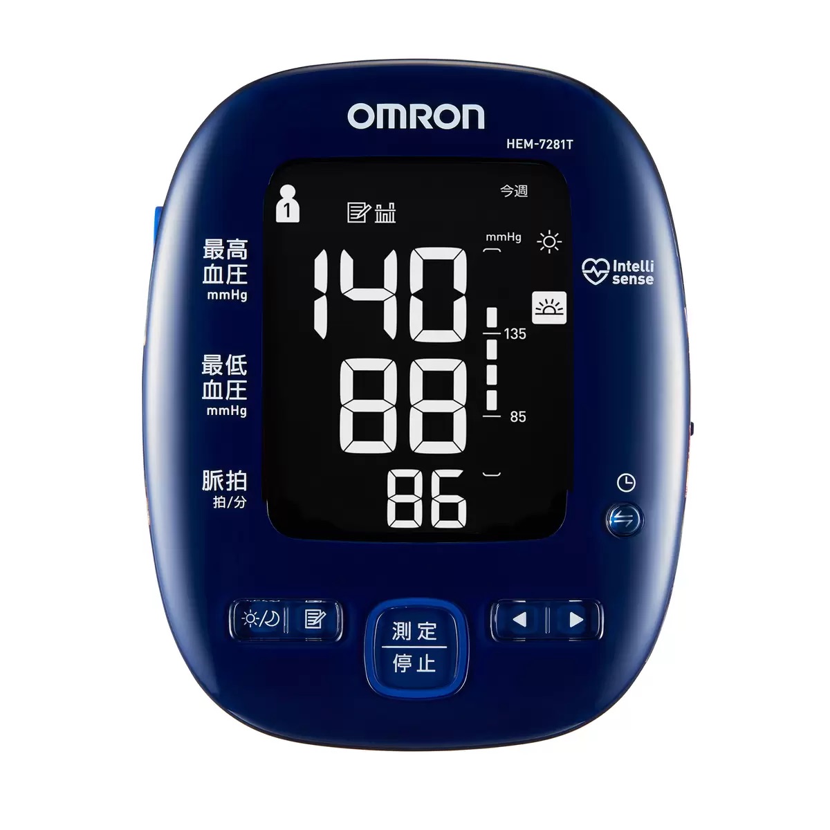 オムロン 上腕式血圧計 HEM-7281T Omron Digital Blood Pressure HEM-7281T