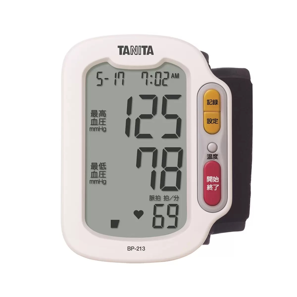 タニタ 手首式血圧計 BP213 Tanita Blood Pressure Monitor BP213